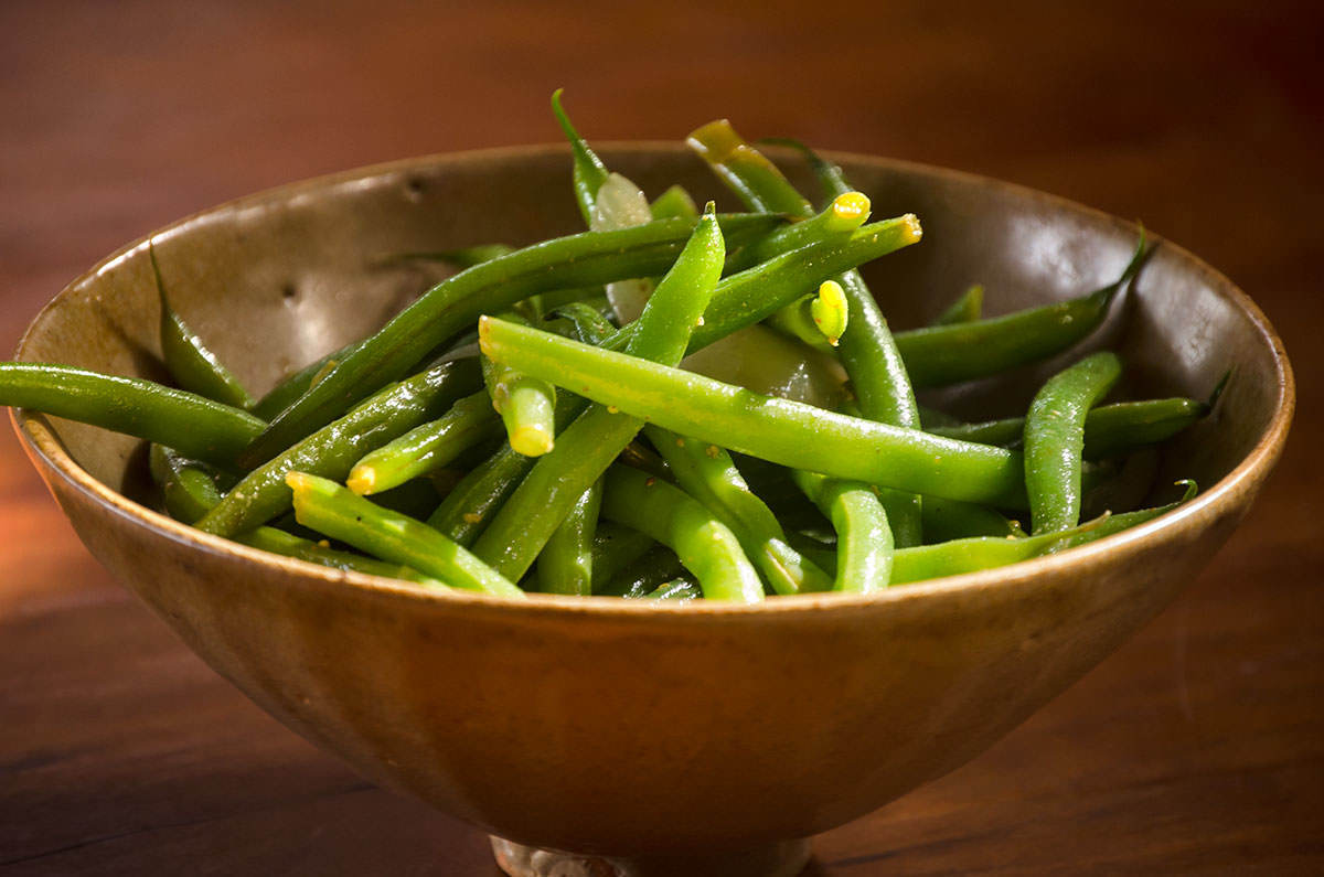 Sautéed green beans