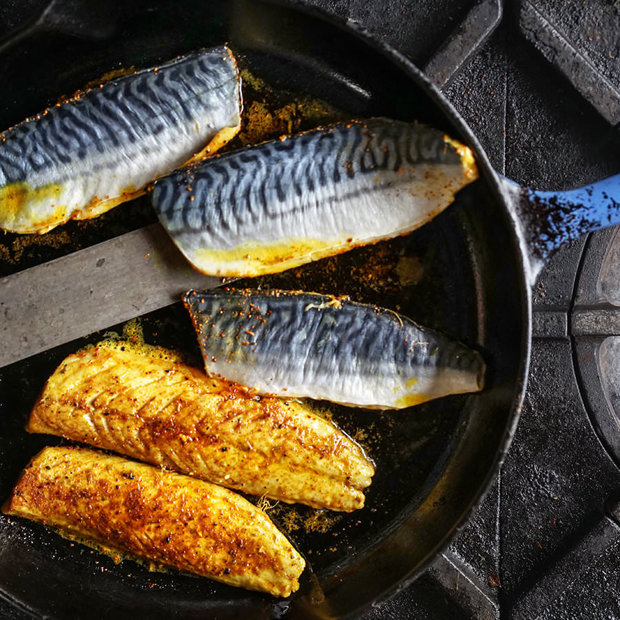 Indian-style Pan-fried Mackerel