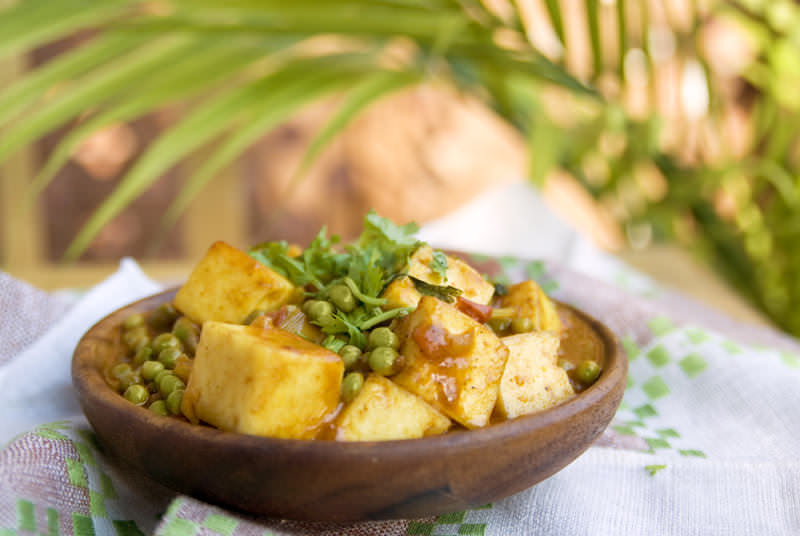 Matar Paneer