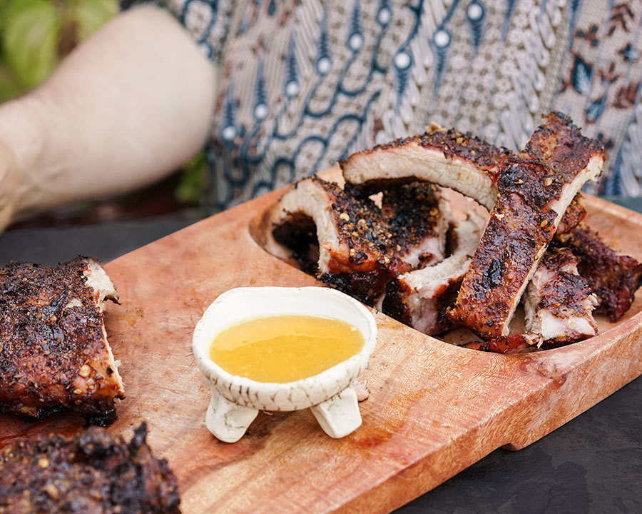 Double Maple Pork Ribs 