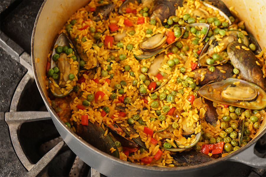 Mussel Paella