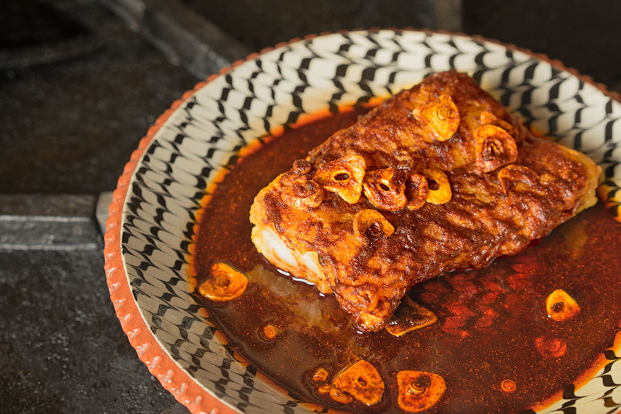 Bacalao a la Llauna - Cod with Paprika