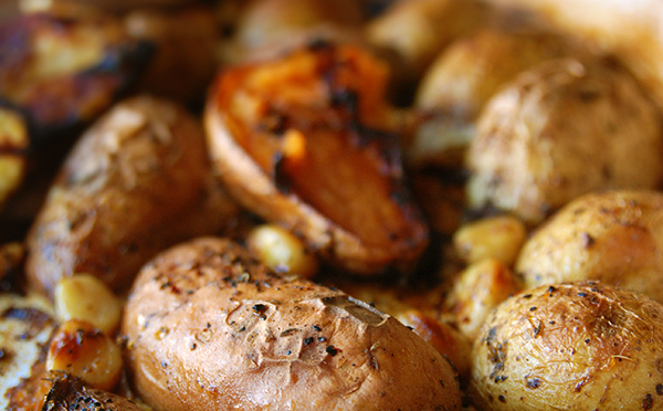 Kurdish Chile-Roasted Potatoes