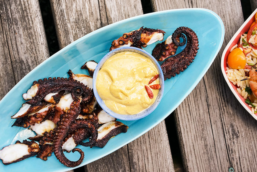 Peri-peri Grilled Octopus