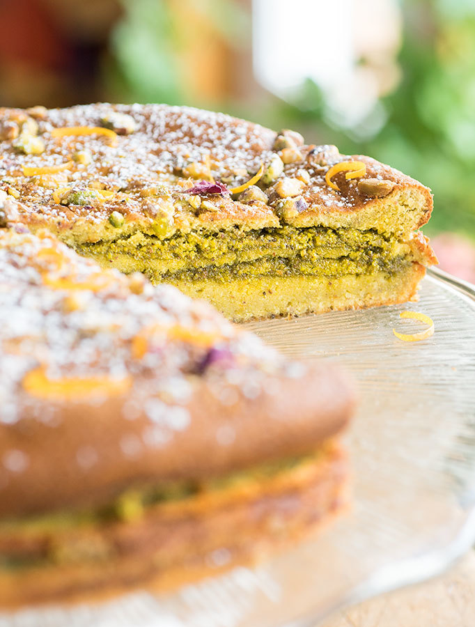 Orange and Pistachio Cake