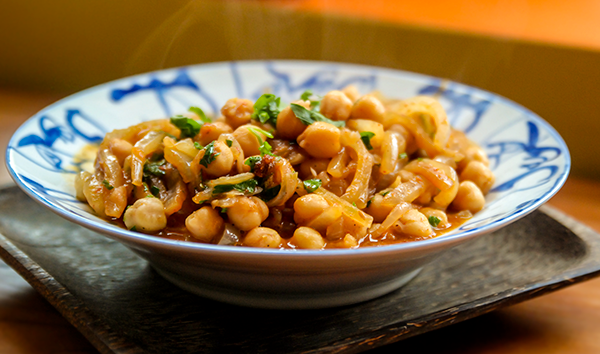 Onion & Chickpea Stew with Berbéré