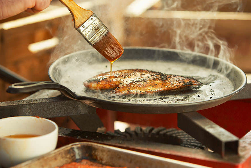 Cajun blackened fish