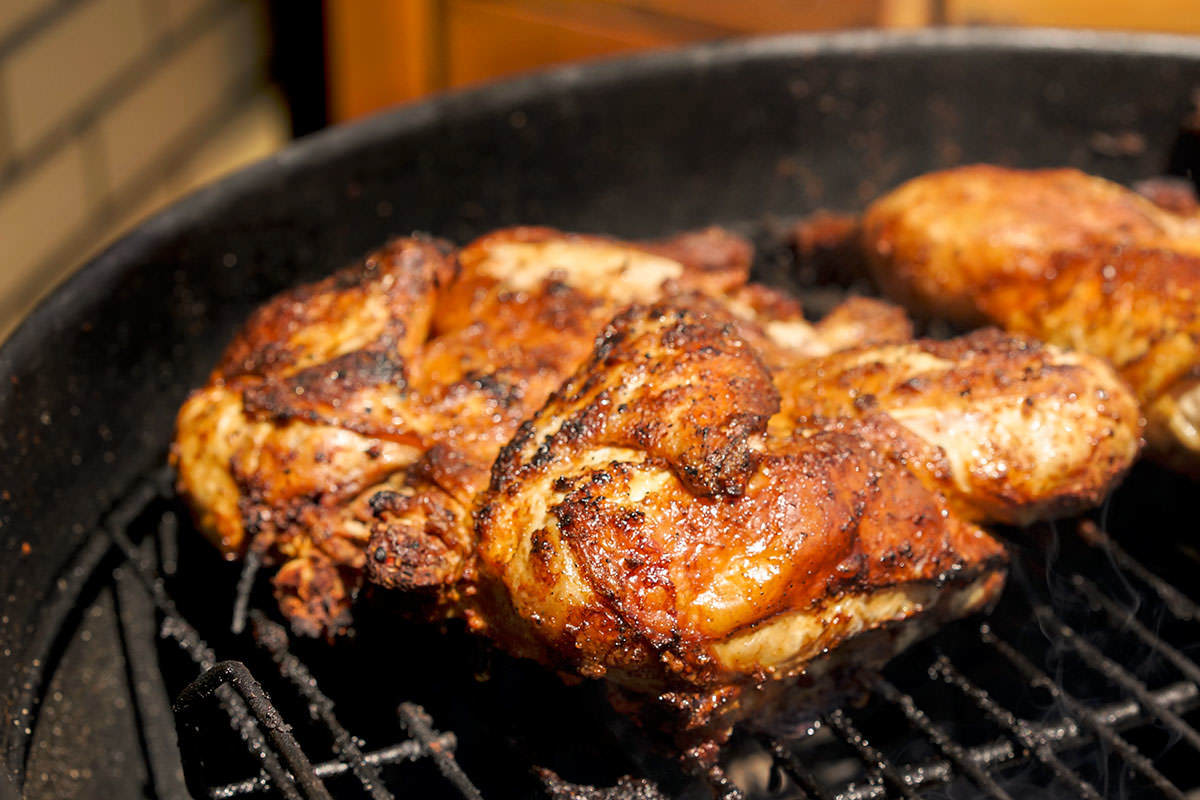 Portuguese-style grilled chicken
