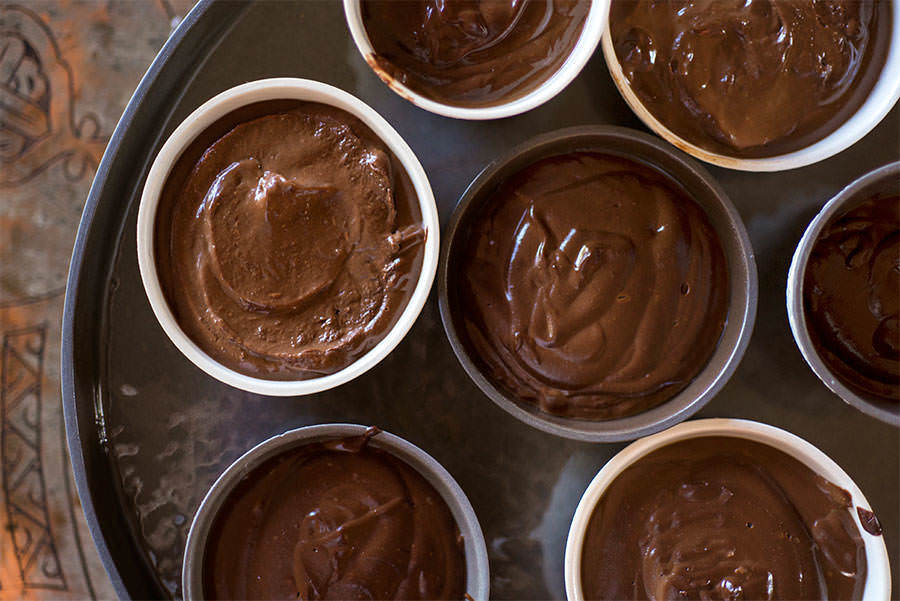 Chocolate Pudding with Oaxaca spices