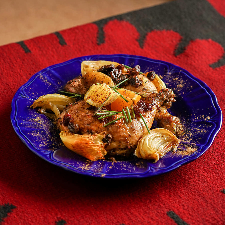 Chicken Roasted with Citrus and Turkish Spices