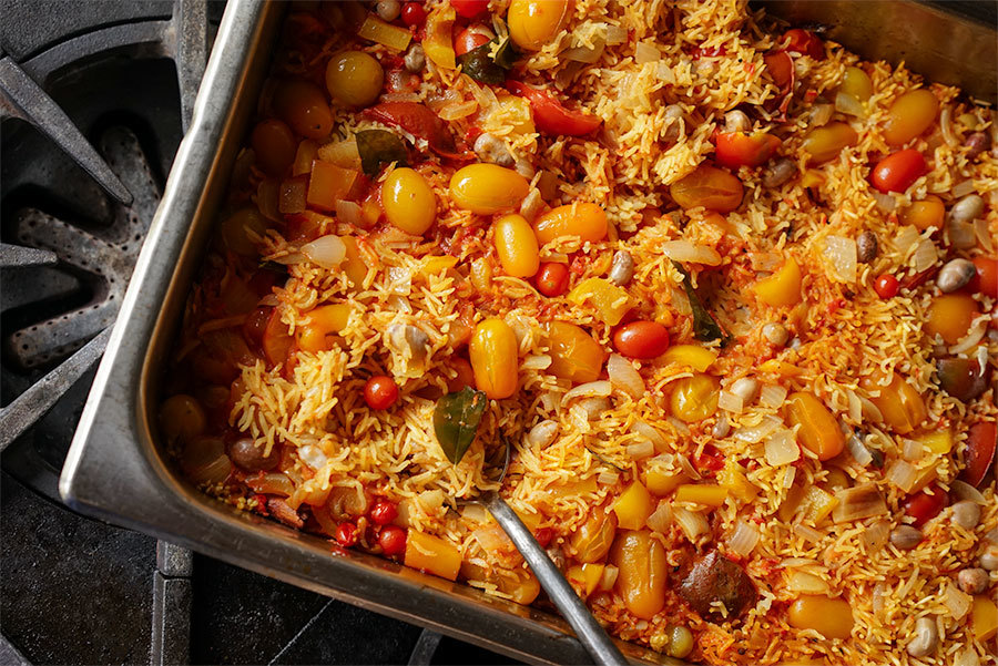 Tomato Indian Pilaf