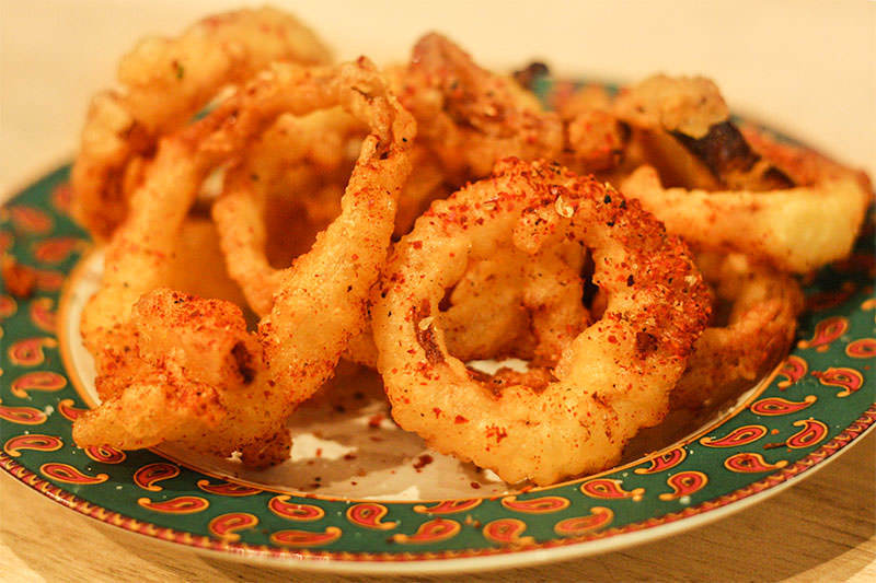 Berbere Onion Rings