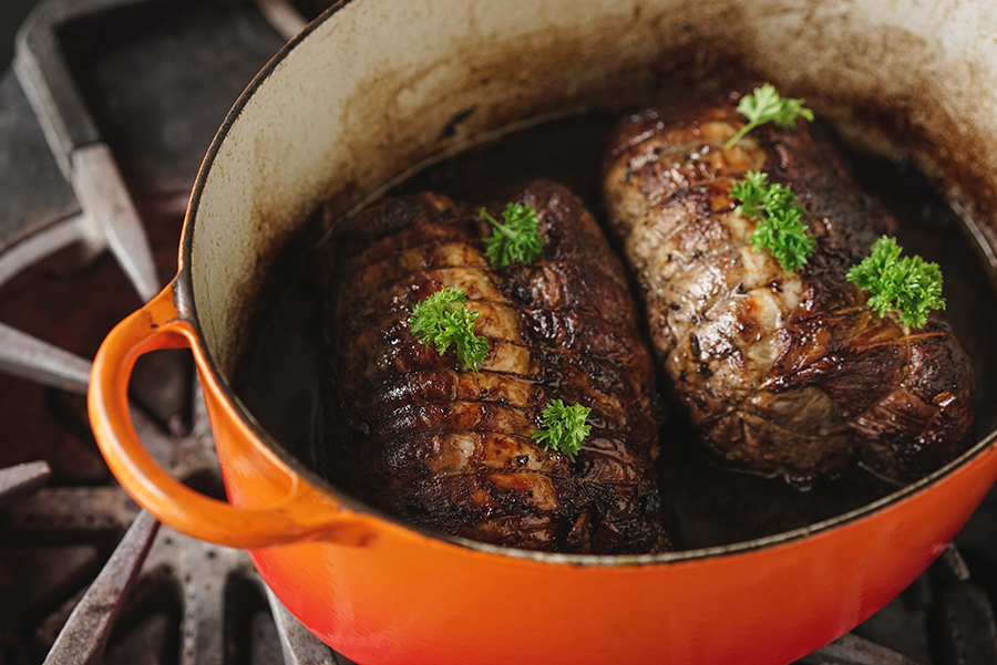 Pork roast with Mulling Spices  