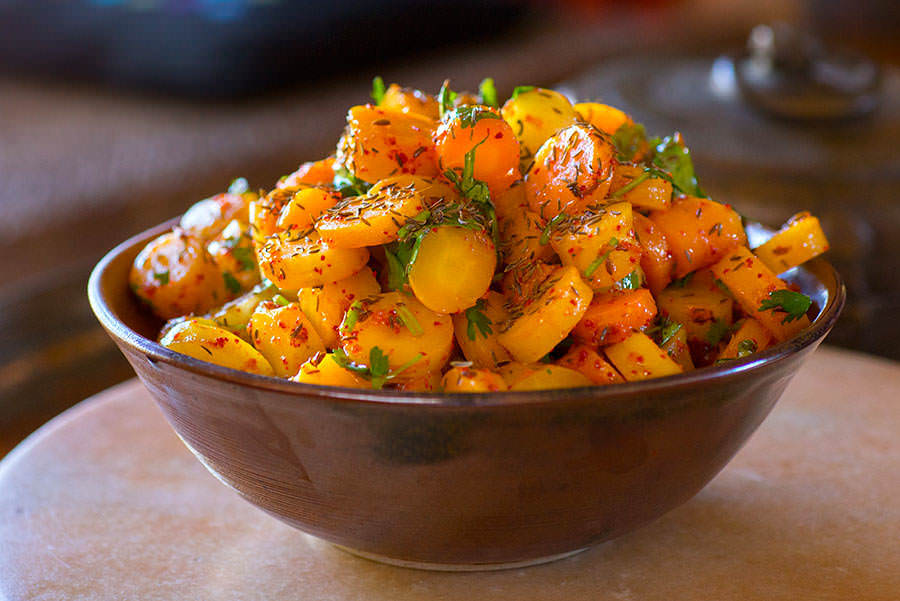 Cooked Carrot Salad