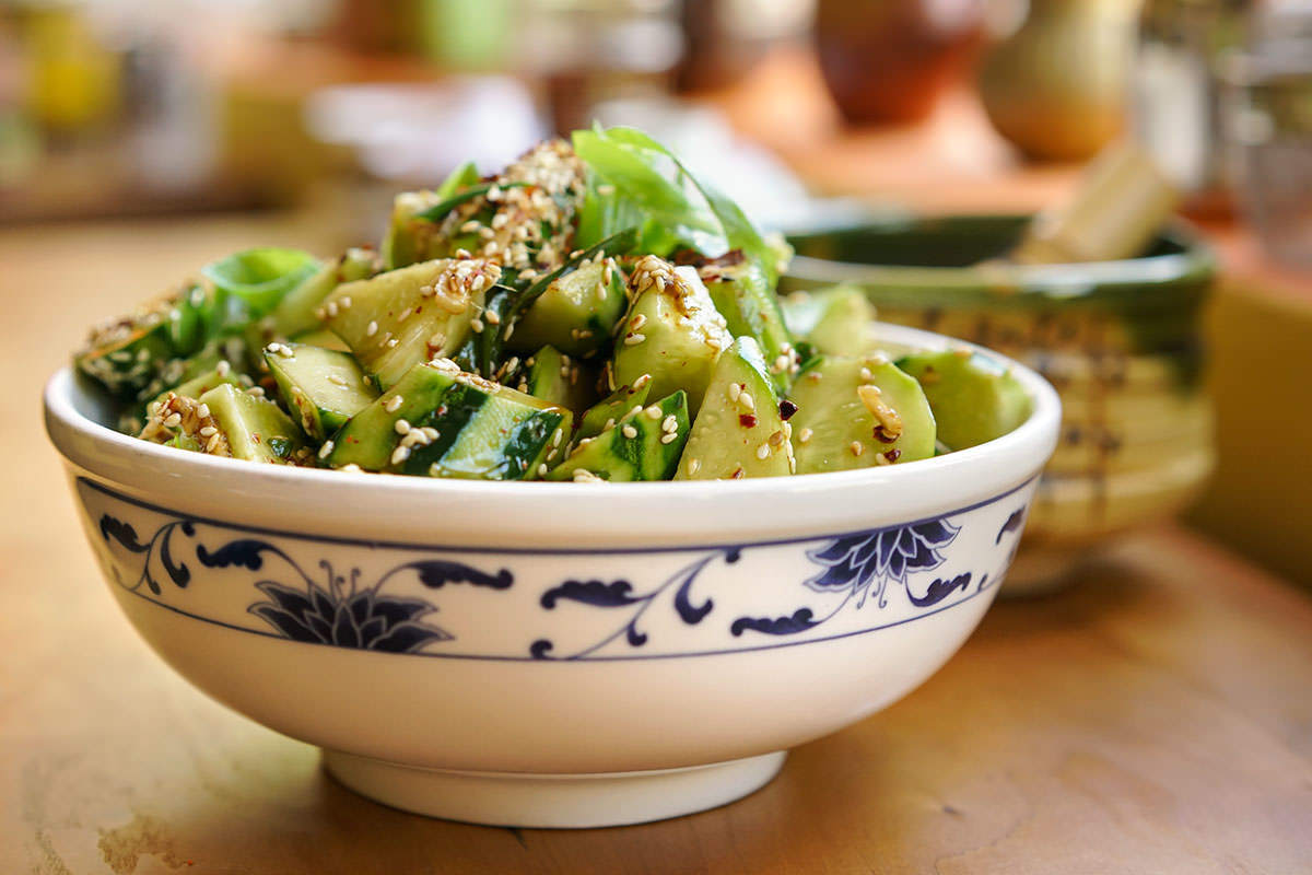 Yunnan Cucumber salad