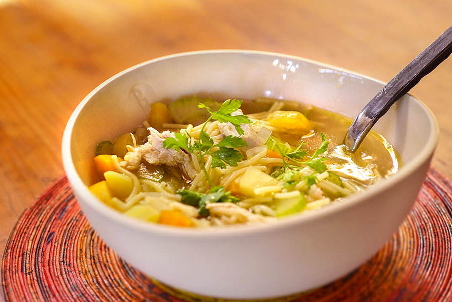 Chicken noodle soup