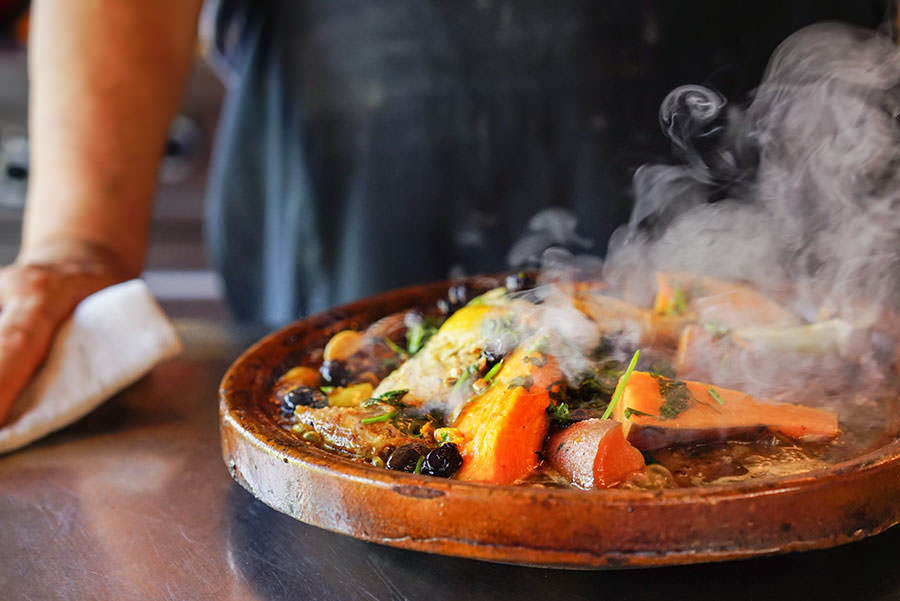 Turkey and Sweet Potato Tajine