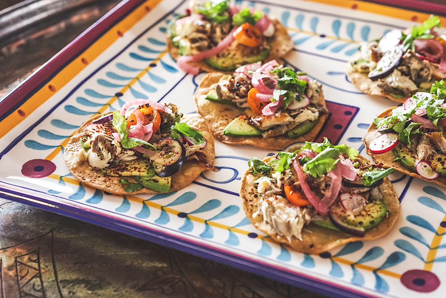 Smoked Fish Tostada