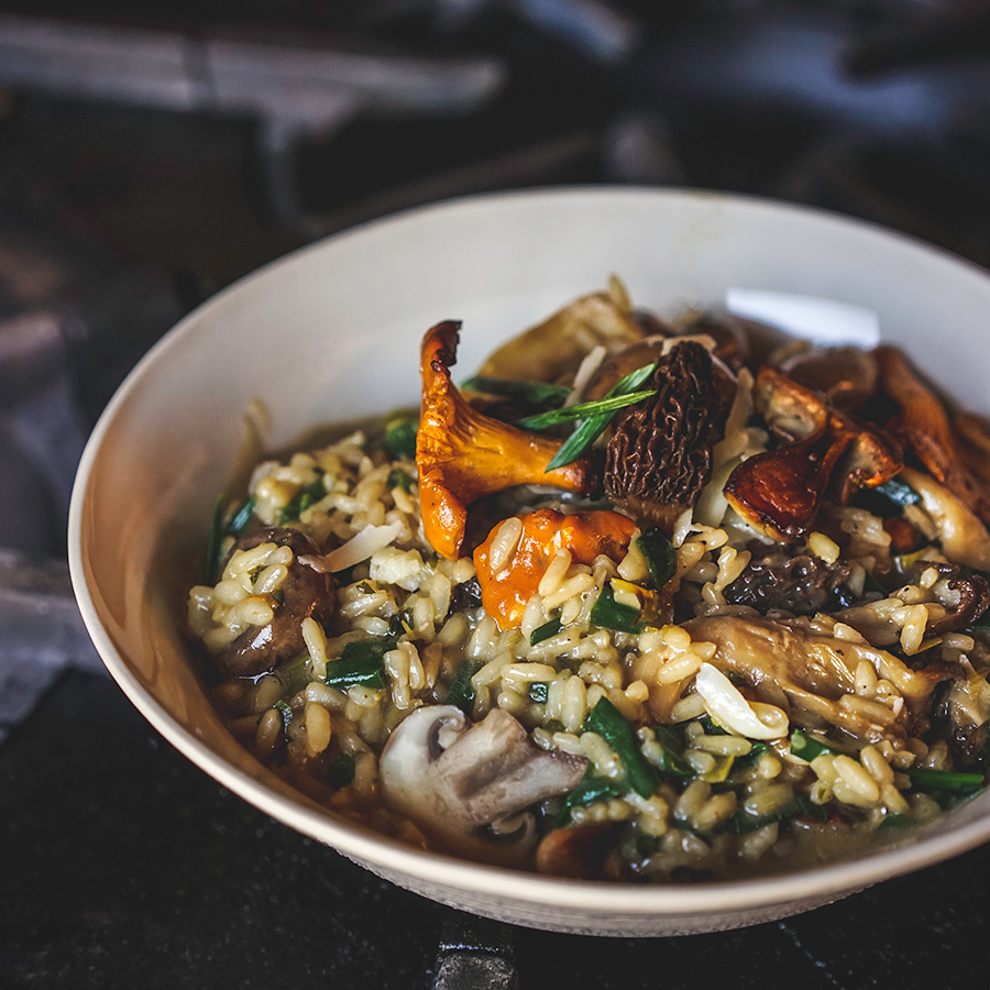 Wild Mushroom Risotto S