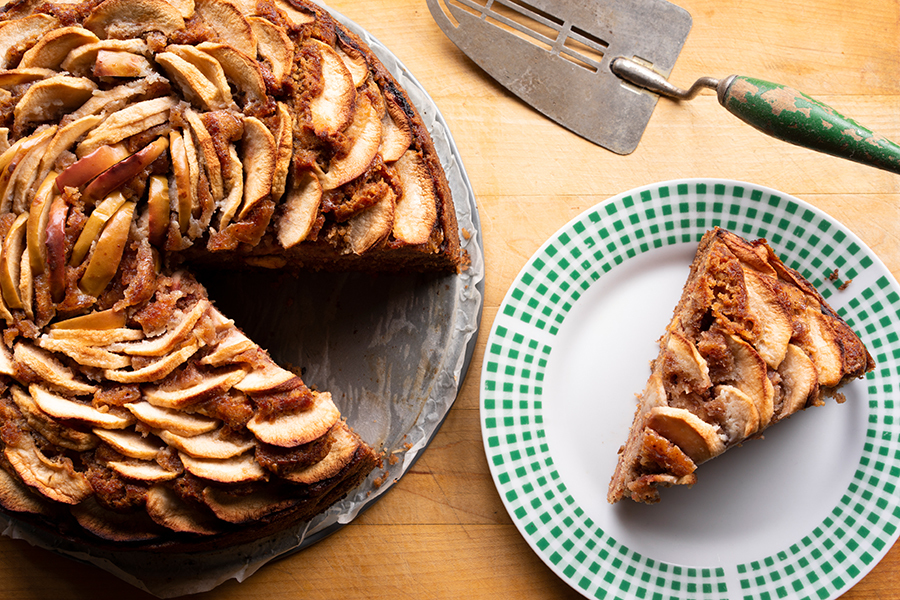 Almond Apple Cake | Thyme of Season