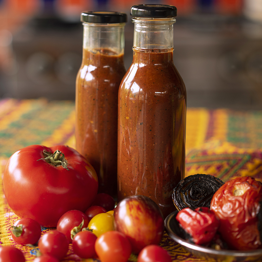 Old Fashioned Tomato Ketchup - Recipe | Spice Trekkers